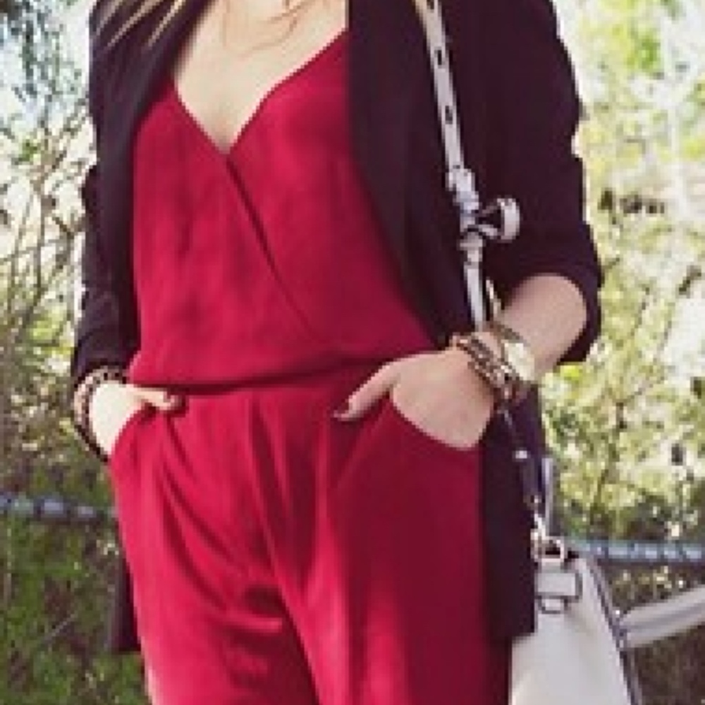 Red Jumpsuit Aqua